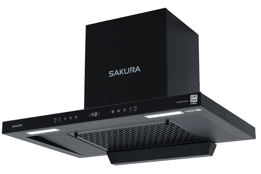 Máy hút mùi âm tủ Sakura R-D65B Màu Đen