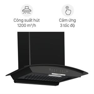 Máy hút mùi kính cong Bosch DWA68IJ60I