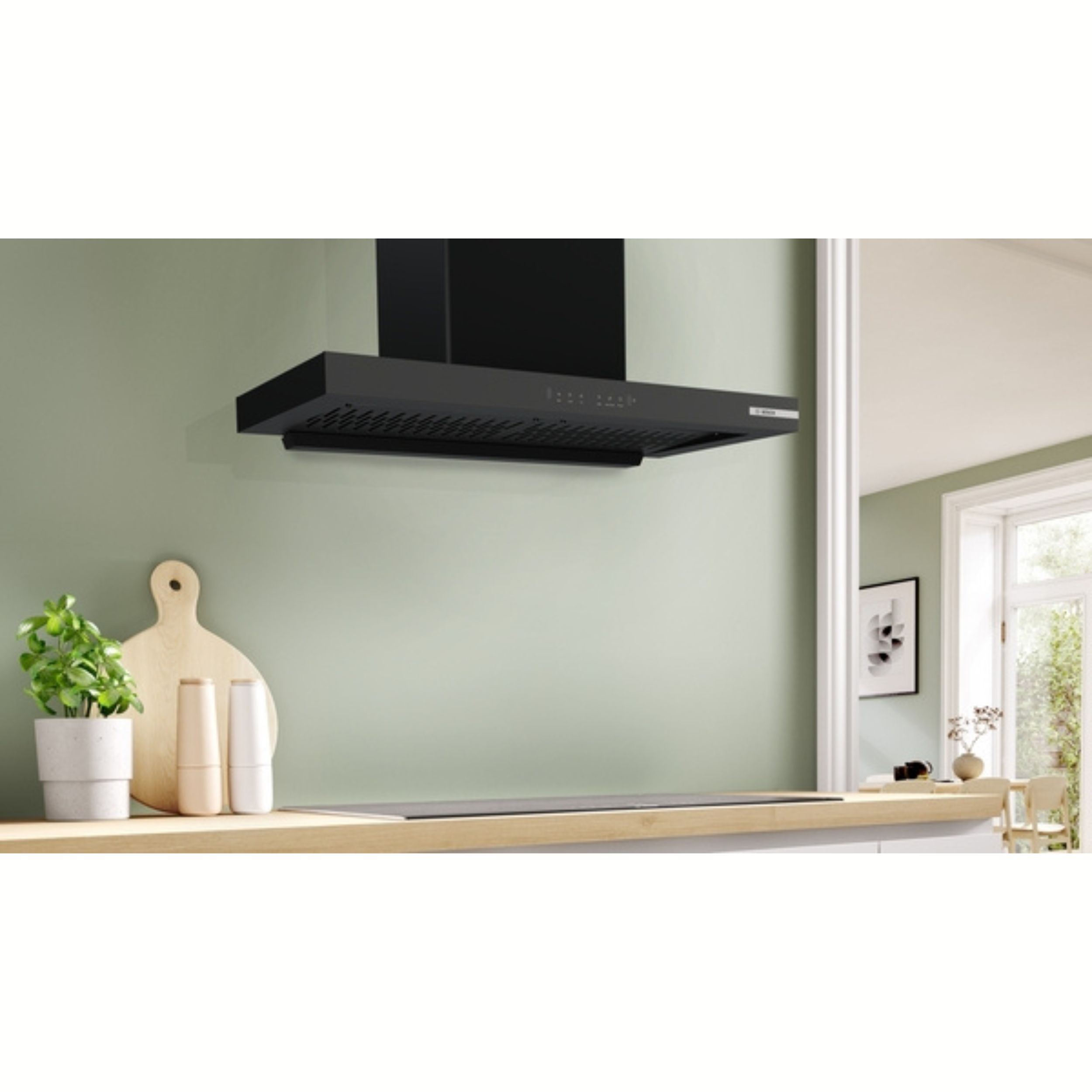 Máy hút mùi áp tường Bosch DWB98IJ60I