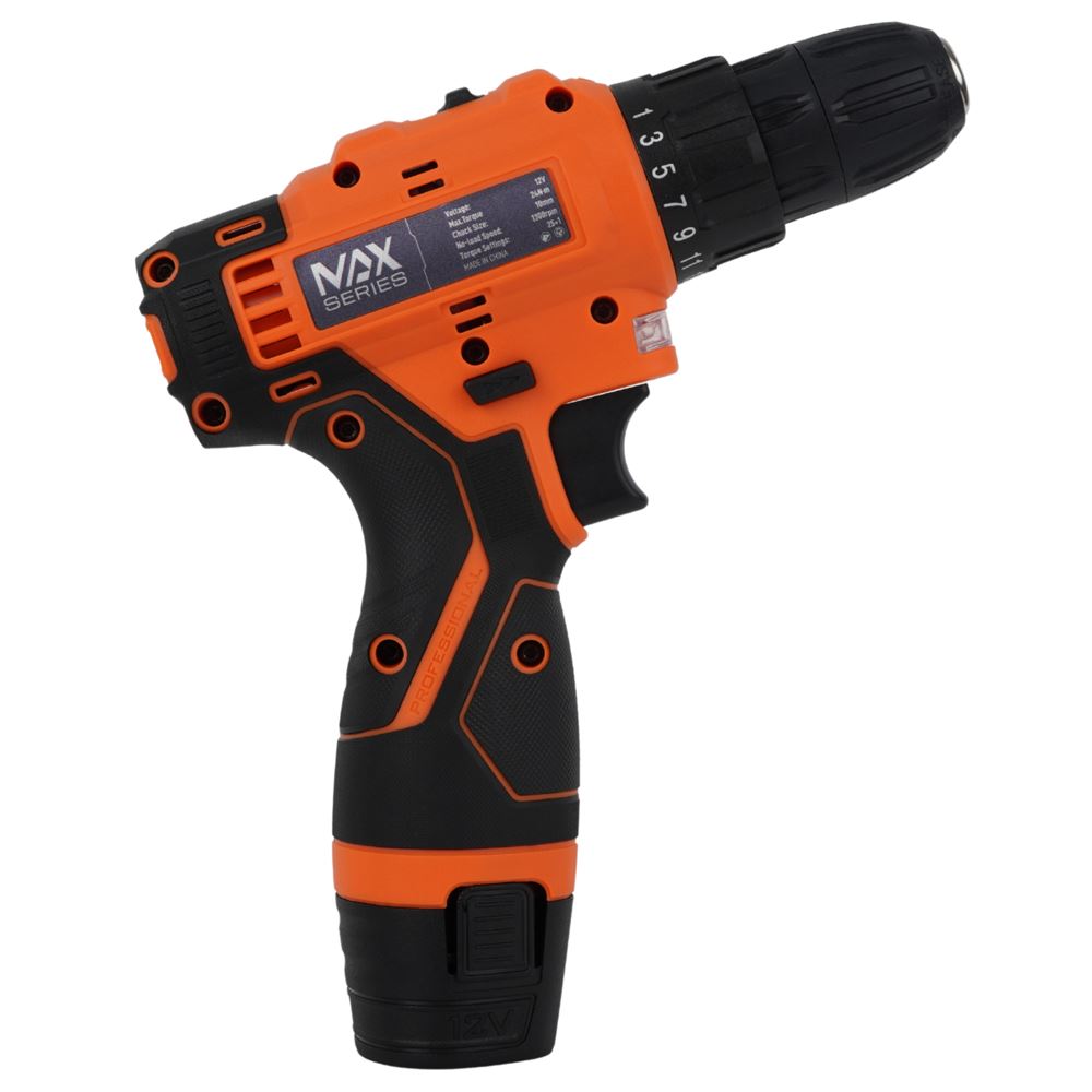 Máy khoan pin Finder FD10041222 12V Màu Đen - Cam