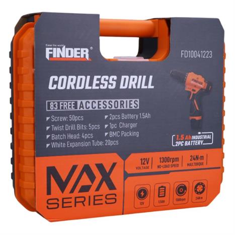 Máy khoan pin Finder FD10041223 12V