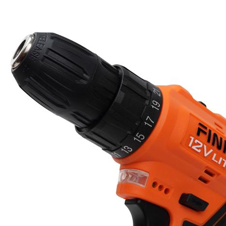 Máy khoan pin Finder FD10041223 12V Màu Đen - Cam