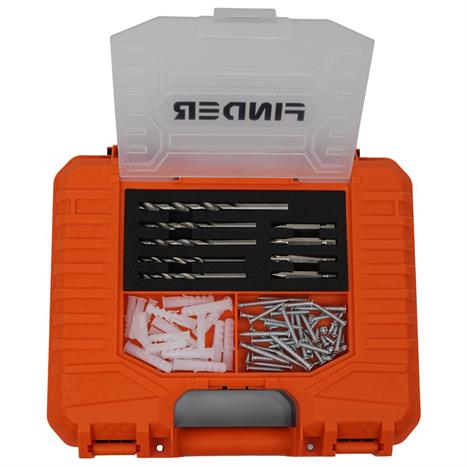 Máy khoan pin Finder FD10041223 12V Màu Đen - Cam