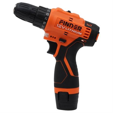 Máy khoan pin Finder FD10041223 12V Màu Đen - Cam