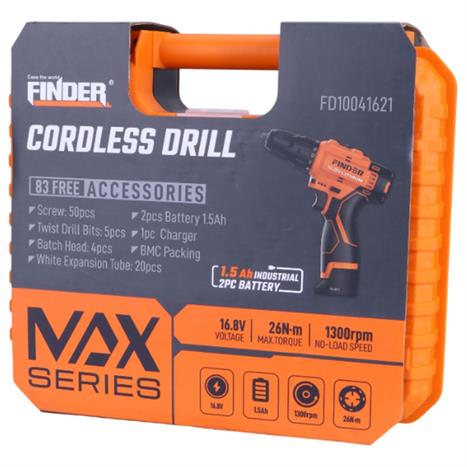 Máy khoan pin Finder FD10041621 16.8V