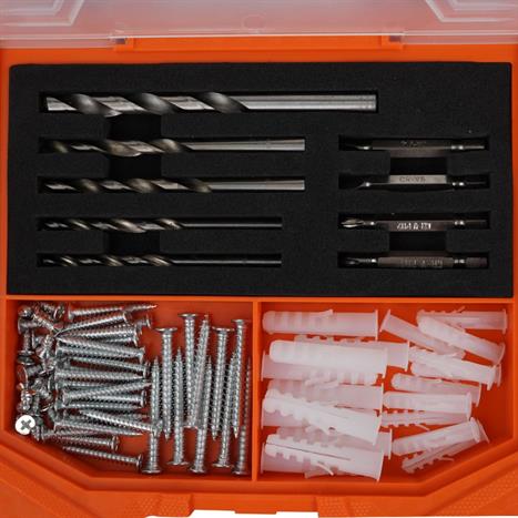 Máy khoan pin Finder FD10041621 16.8V Màu Đen - Cam