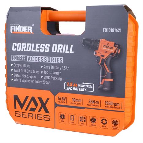 Máy khoan pin Finder FD10181621 16.8V