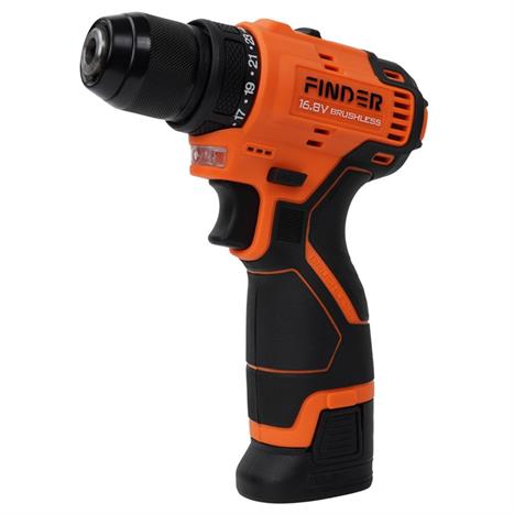 Máy khoan pin Finder FD10181621 16.8V Màu Đen - Cam