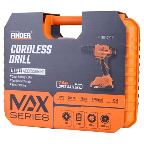 Máy khoan pin Finder FD10042121 21V