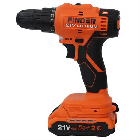 Máy khoan pin Finder FD10042121 21V Màu Đen - Cam