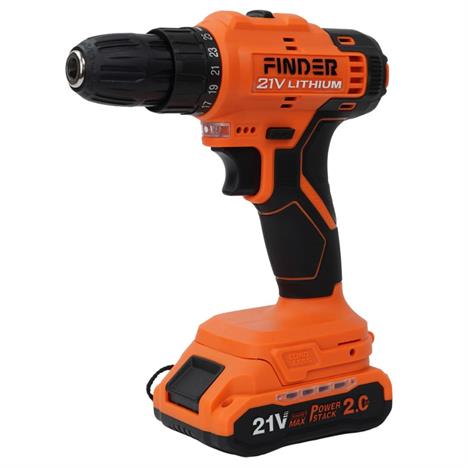 Máy khoan pin Finder FD10042121 21V Màu Đen - Cam