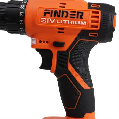 Máy khoan pin Finder FD10042122 21V Màu Đen - Cam