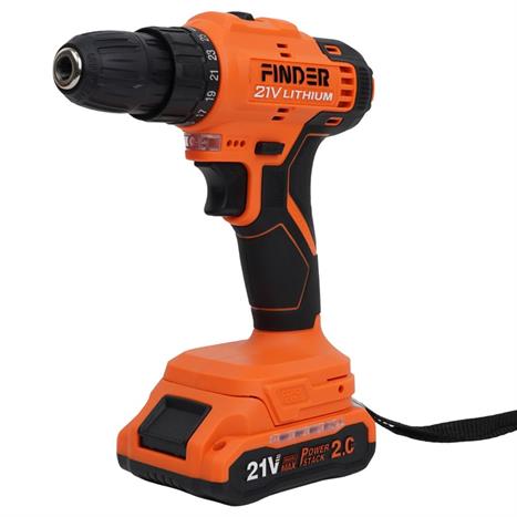 Máy khoan pin Finder FD10042122 21V Màu Đen - Cam