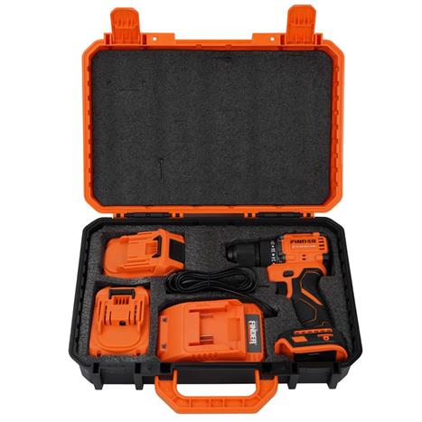 Máy khoan pin Finder FD10182123 21V Màu Đen - Cam