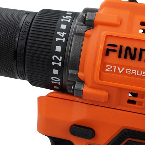 Máy khoan pin Finder FD10182123 21V Màu Đen - Cam