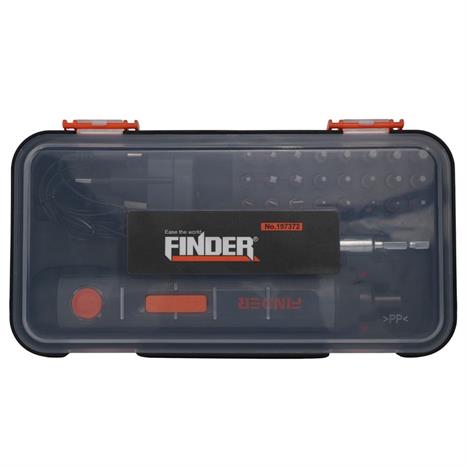 Máy vặn vít pin Finder 197372 4V Màu Đen