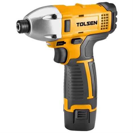 Máy bắt vít pin Tolsen 79037 12V Màu Đen - Vàng