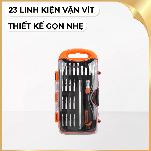 Bộ vặn vít 23 món Finder 193225