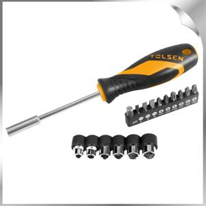 Bộ tua vít 5-10 mm Tolsen 20045 (17 chi tiết)