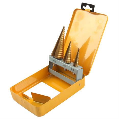 Bộ mũi khoan 3 món Tolsen 75878 Màu Đen - Vàng