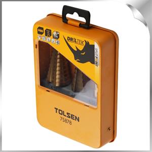 Bộ mũi khoan 3 món Tolsen 75878