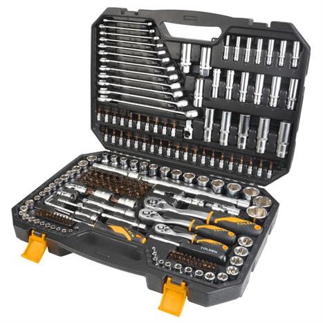 Bộ đầu típ 216 món Tolsen 15147 Màu Đen - Vàng