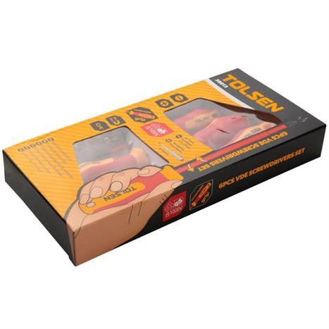 Bộ tua vít Tolsen 38013 (6 chi tiết)