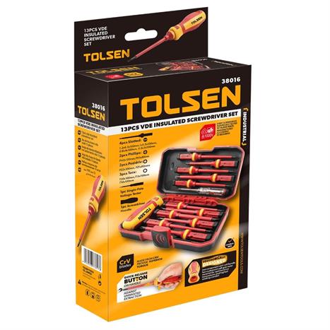 Bộ tua vít Tolsen 38016 (13 chi tiết)