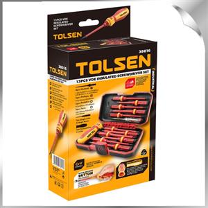 Bộ tua vít Tolsen 38016 (13 chi tiết)