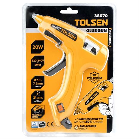 Bộ súng bắn keo Tolsen 38070 Màu Đen - Vàng