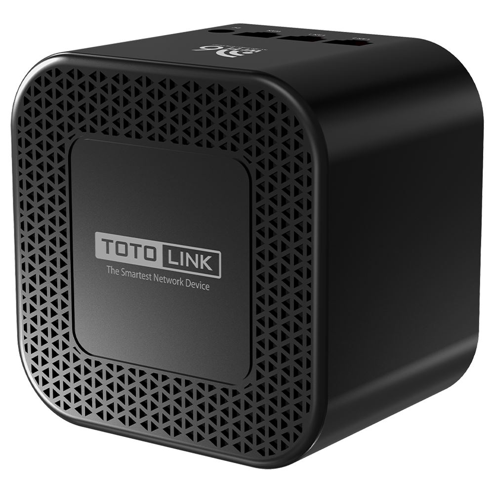 Bộ phát Wifi Chuẩn Wifi 6 Totolink X15 - AX1500 Màu Đen