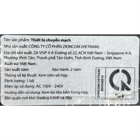 Thiết bị chuyển mạch Switch Totolink 5 cổng S505G Màu Đen