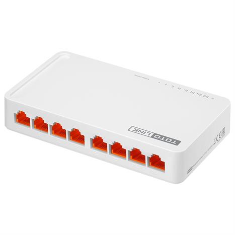 Thiết bị chuyển mạch Switch Totolink 8 cổng S808G Màu Đen
