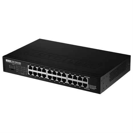 Thiết bị chuyển mạch Switch Totolink 24 cổng SG24D Màu Đen