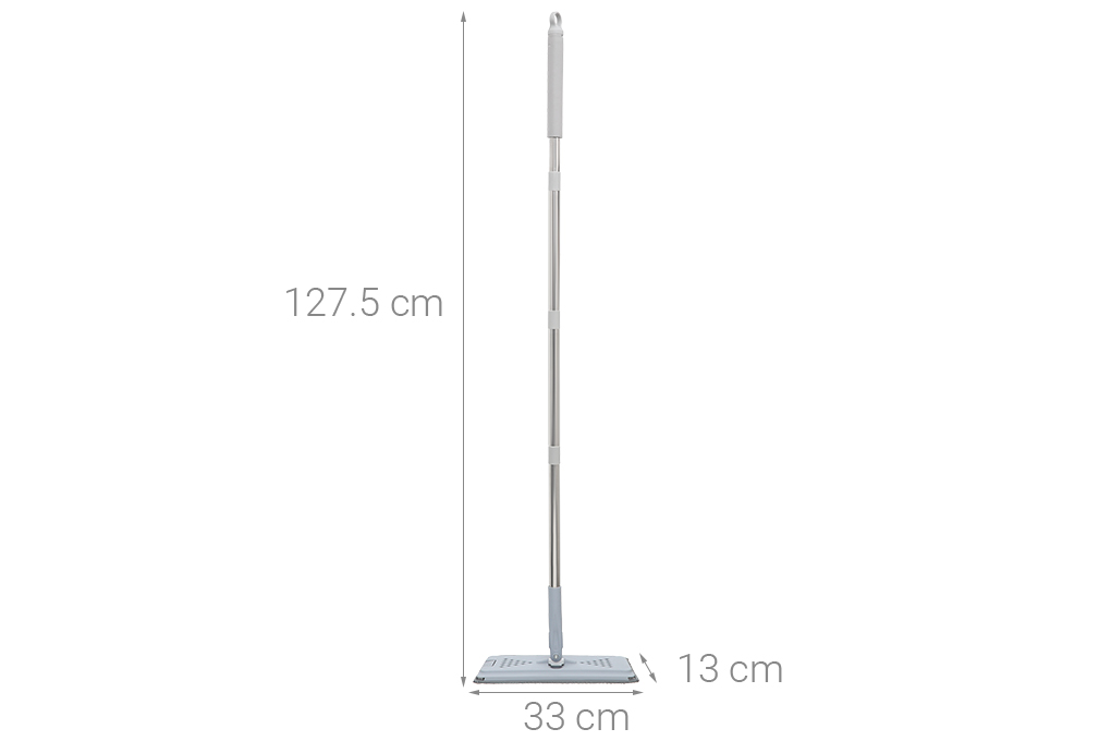 Bộ lau nhà tự vắt Delites BH-M905 Màu Xanh - Xám
