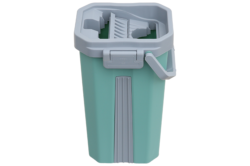 Bộ lau nhà tự vắt Delites BH-M905 Màu Xanh - Xám