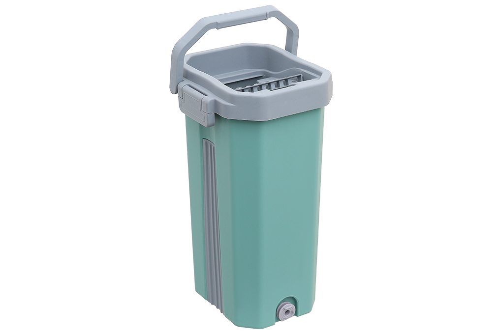 Bộ lau nhà tự vắt Delites BH-M905 Màu Xanh - Xám