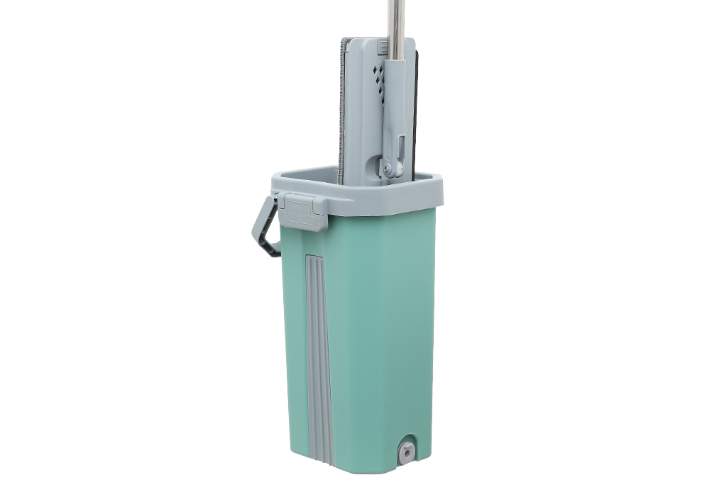 Bộ lau nhà tự vắt Delites BH-M905 Màu Xanh - Xám