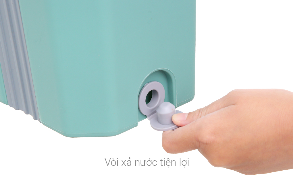 Bộ lau nhà tự vắt Delites BH-M905 Màu Xanh - Xám
