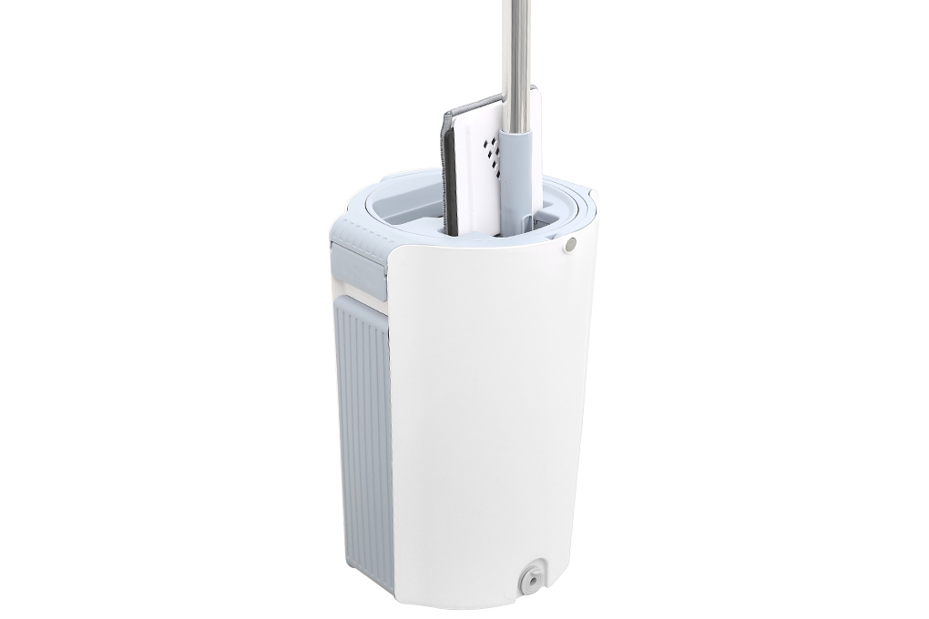 Bộ lau nhà tự vắt Delites BH-M760 Màu Trắng - Xám