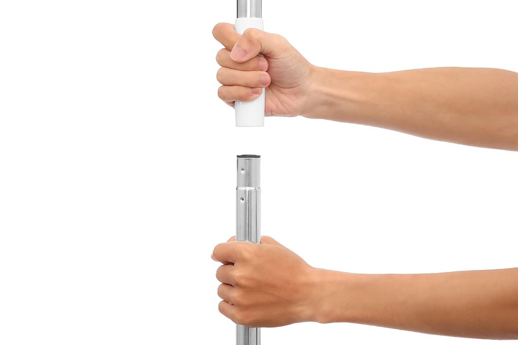Bộ lau nhà 360 Delites H8555 Màu Trắng - Xám
