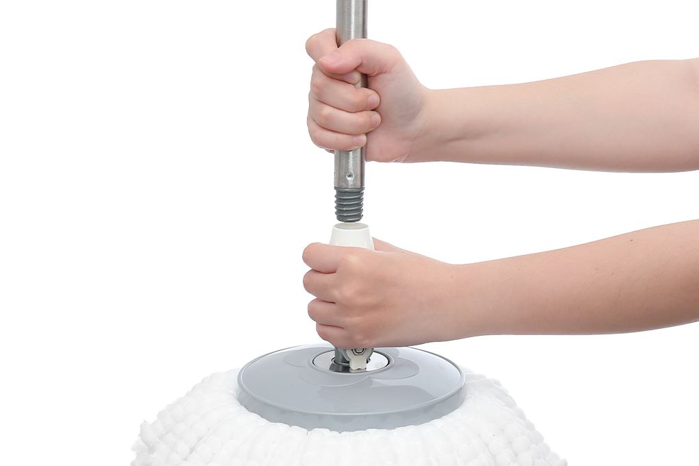 Bộ lau nhà 360 Delites MH - HomePlus X2 Màu Xám