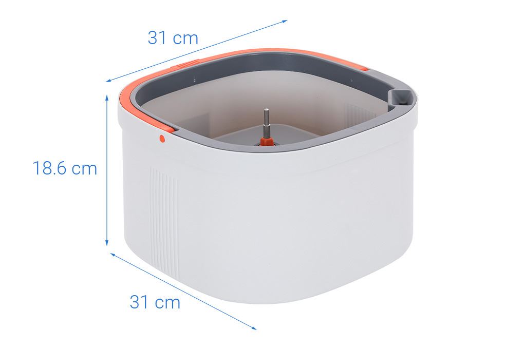 Bộ lau nhà tách nước bẩn AVA BH-RM75 Màu Xám
