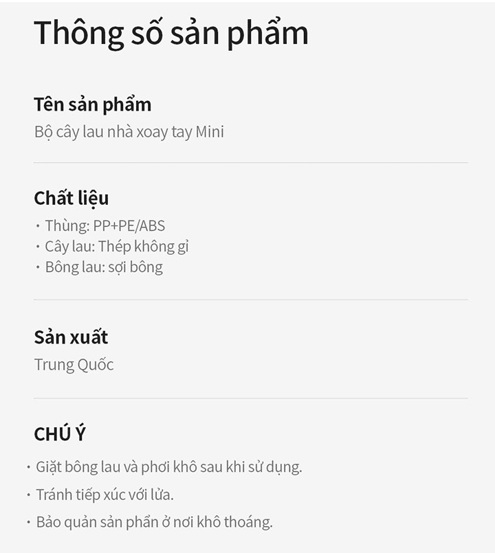 Bộ lau nhà Lock&Lock ETM498MITS2 Màu Xanh Bạc Hà