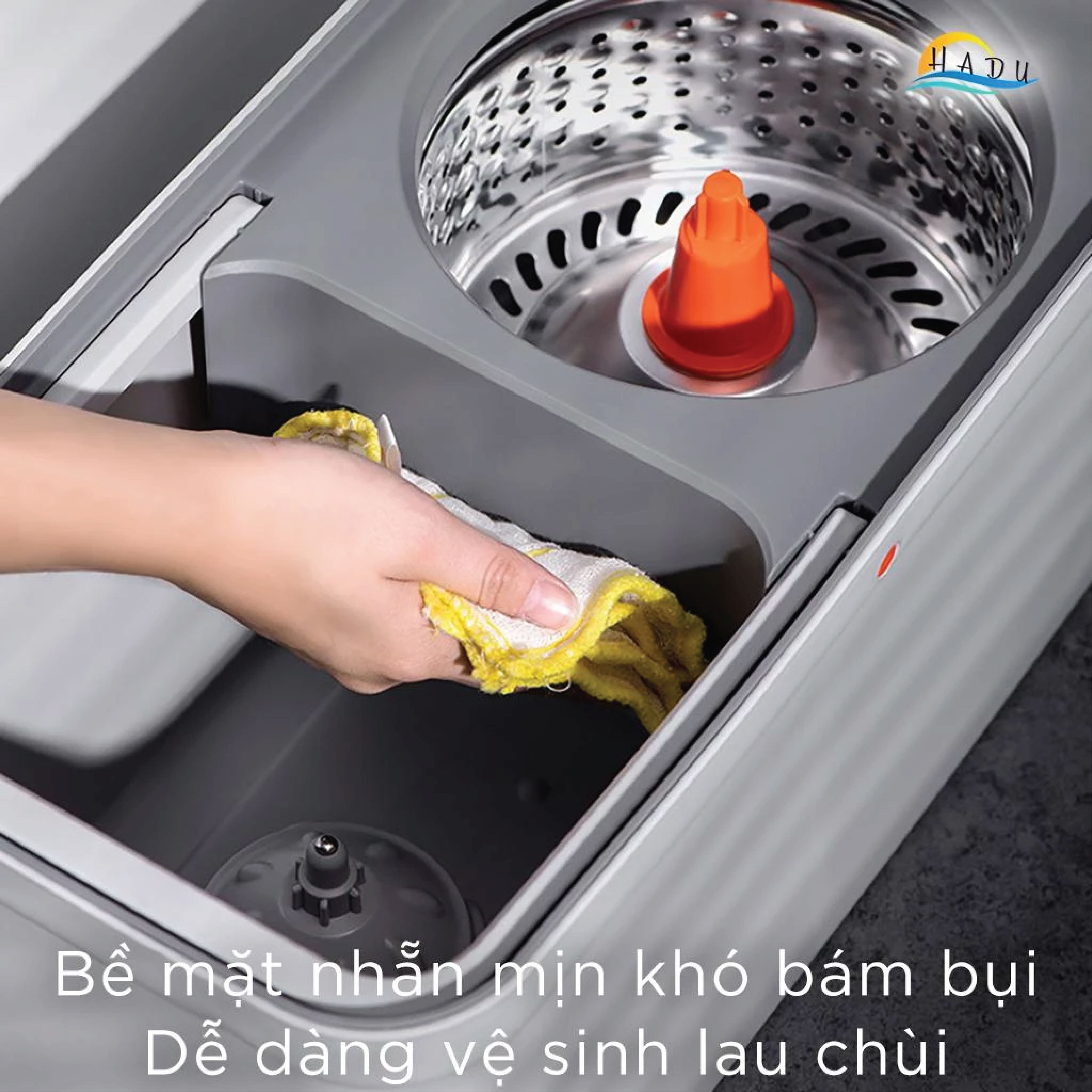 Bộ lau nhà Tanaka M028B Màu Màu be