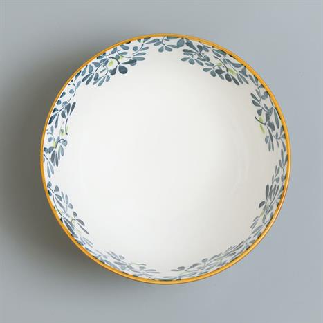 Bát mì sứ 15.2 cm GAIA INDIGO FLORAL Màu Trắng