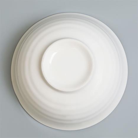 Bát canh sứ 20.6 cm GAIA INDIGO FLORAL Màu Trắng