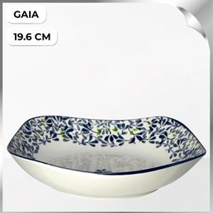 Đĩa sứ 19.6cm GAIA INDIGO FLORAL