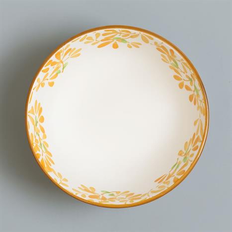 Bát ăn cơm sứ 11.4 cm GAIA AMBER FLORAL Màu Trắng