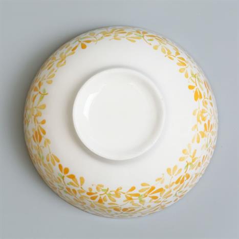 Bát mì sứ 15.2 cm GAIA AMBER FLORAL Màu Trắng